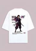 Samurai Anime Oversized T-Shirt