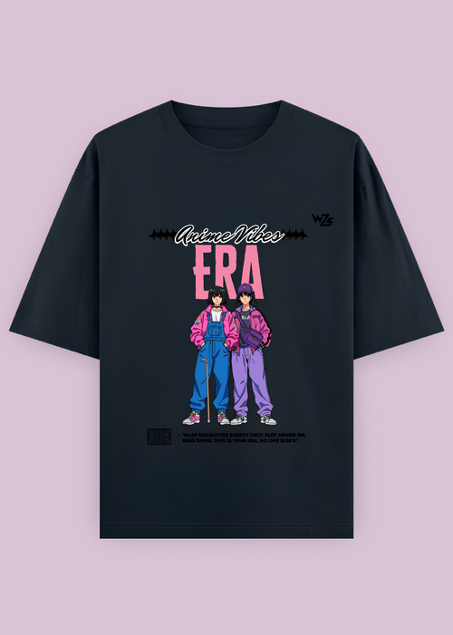 Anime Vibes "Main Character Energy Oversized T-Shirt